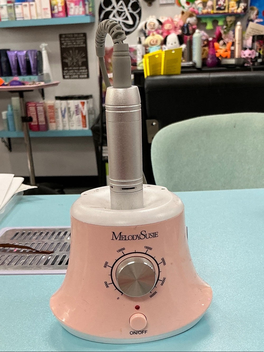 MelodySusie Pink Electric Nail Drill Machine-Used with no bits